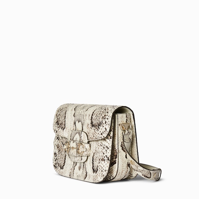Gucci Horsebit 1955 python medium shoulder bag