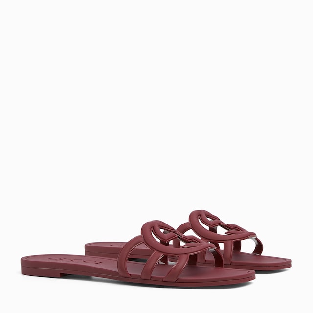 Women's Interlocking G slide sandal