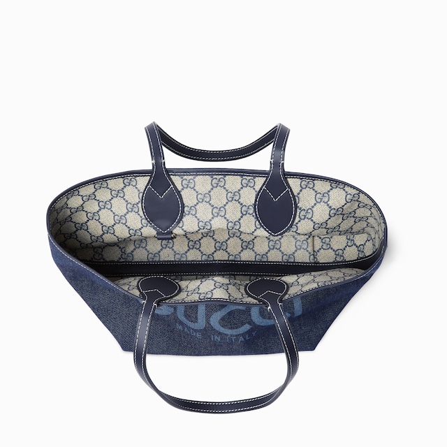 Bolsa tote reversible pequeña Gucci Totissima