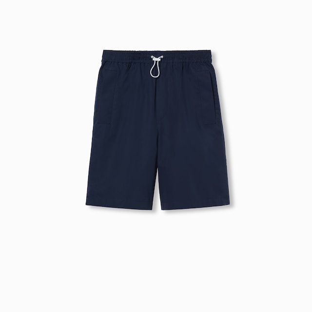Short en popeline de coton