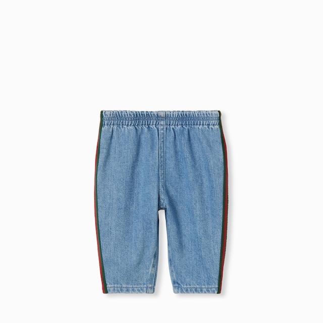 Baby denim pants with Web