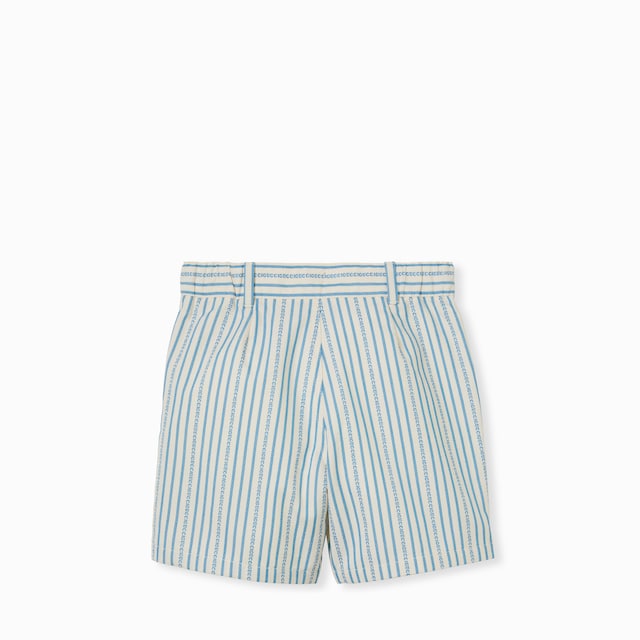 Short infantil de algodón