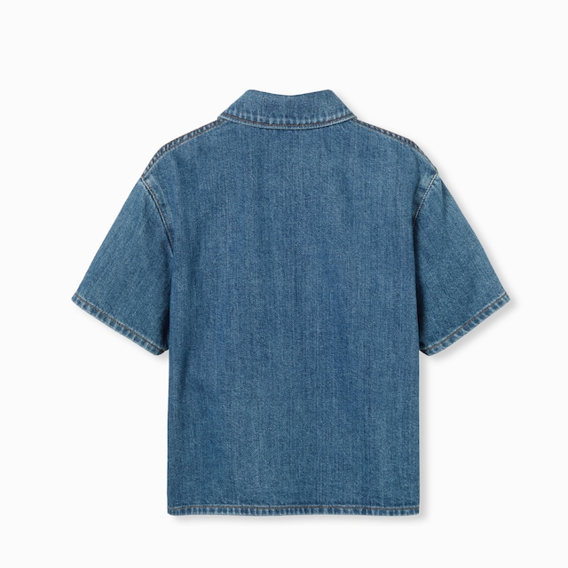 Children's lasered denim shirt