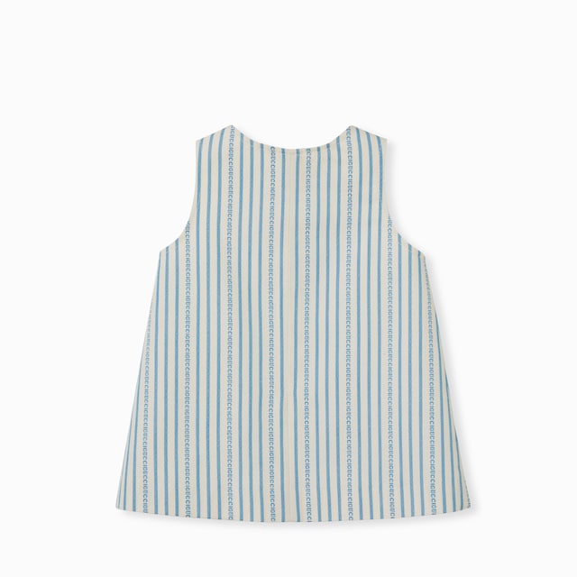 Baby striped cotton dress