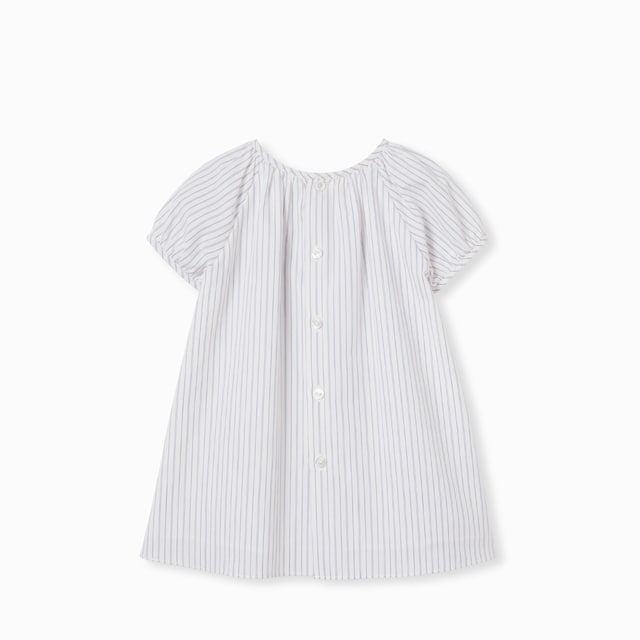 Baby embroidered muslin dress
