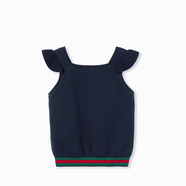 Children's cotton top with embroidery