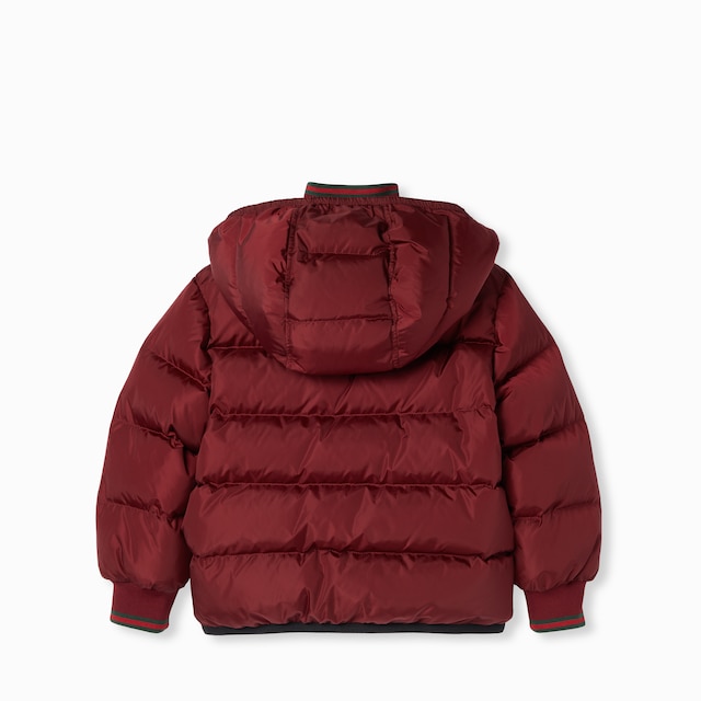 Children's padded nylon jacket
