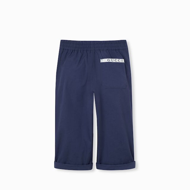 Pantalón infantil de algodón