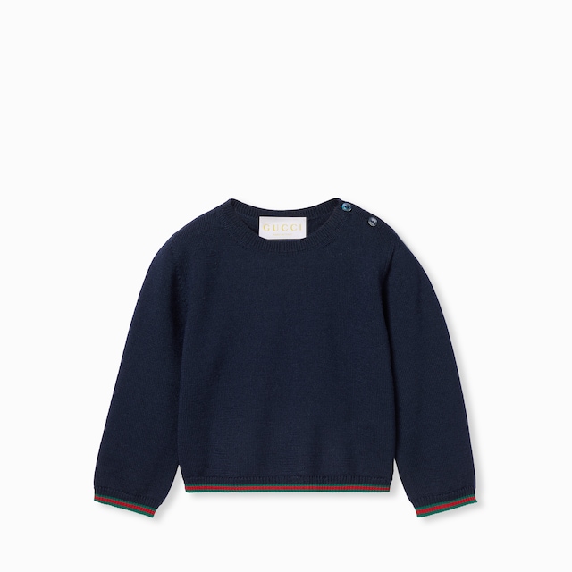Sudadera de Bebé de Lana con Tribanda