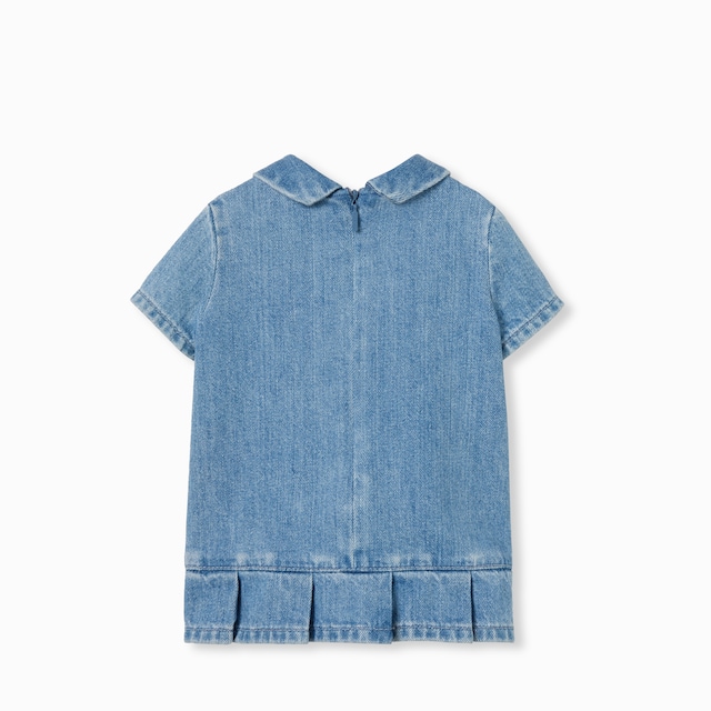 Baby denim dress with Web