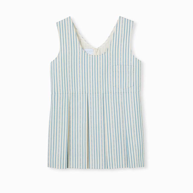 Children's striped cotton dress