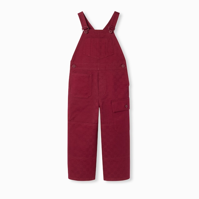 Mono infantil de gabardina con GG