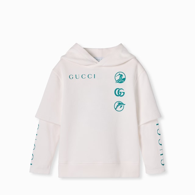 Children's printed cotton sweatshirt