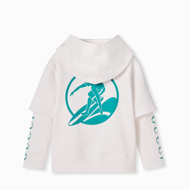 Children's printed cotton sweatshirt