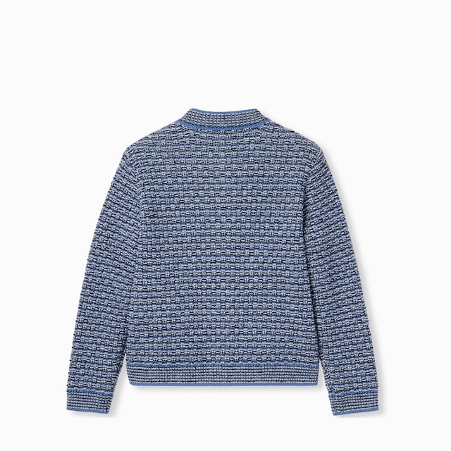 Children's wool bouclé cardigan