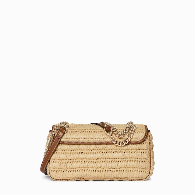 Sac à épaule tissé GG Marmont moyen format