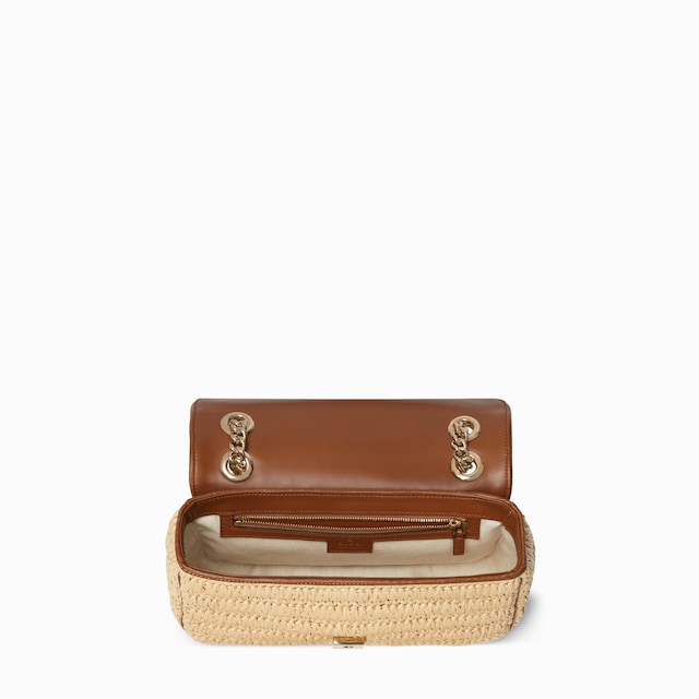 Sac à épaule tissé GG Marmont moyen format