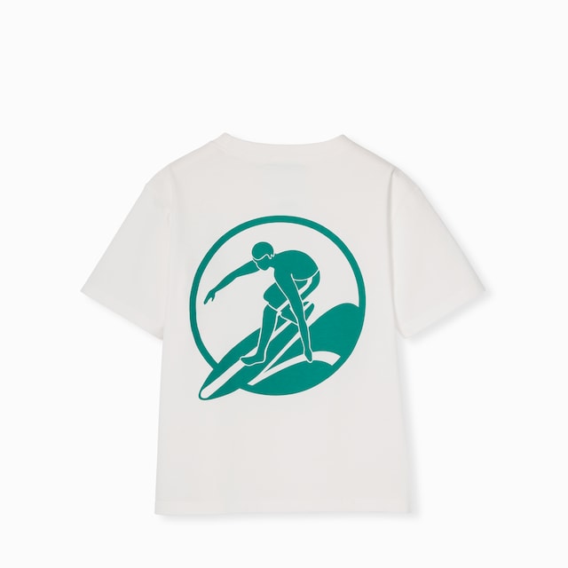 Children's printed cotton T-shirt