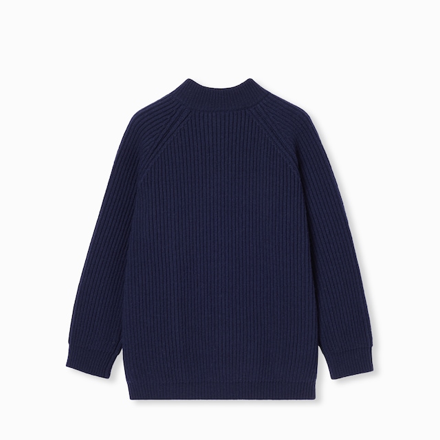 Children's wool cardigan with Web