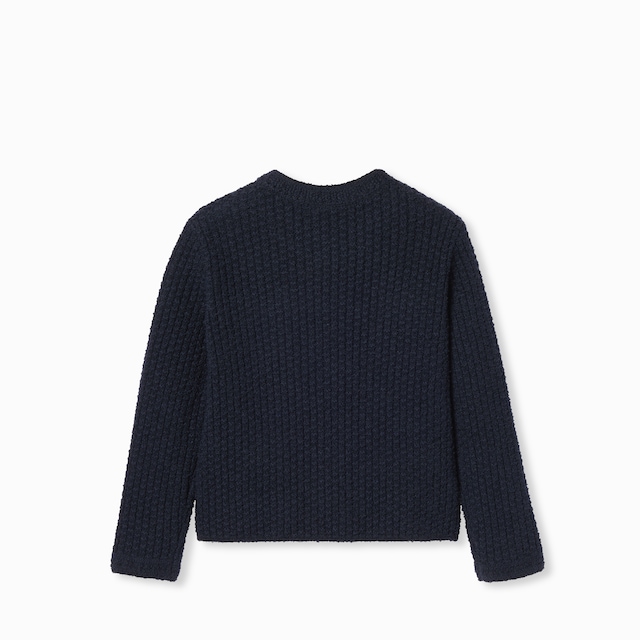 Children's wool cardigan with Web