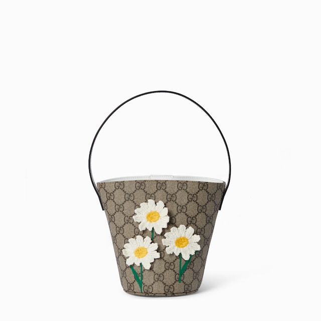 グッチ 2172 チルドレンズ ショルダーバッグ GGスプリーム ベージュ ≪石川県 GUCCI（グッチ）買取≫297515 GGスプリーム ミニ