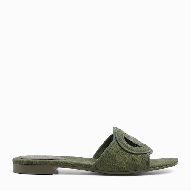 Women's slide sandal with Interlocking G
