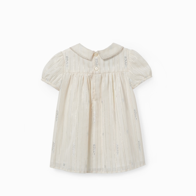 Baby embroidered cotton dress