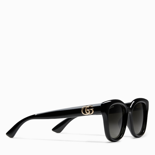 Low nose bridge fit square sunglasses