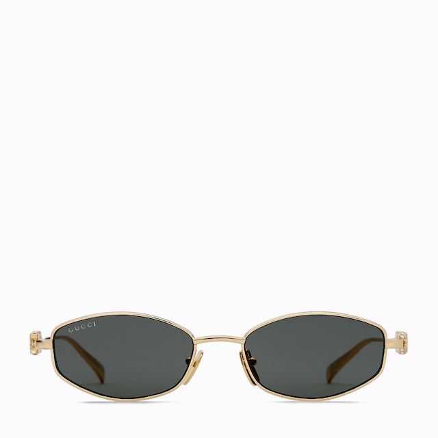 Sonnenbrille mit ovalem Rahmen