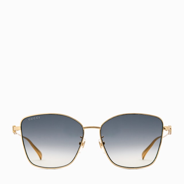 Low nose bridge fit butterfly sunglasses