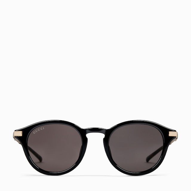 Low nose bridge fit round sunglasses
