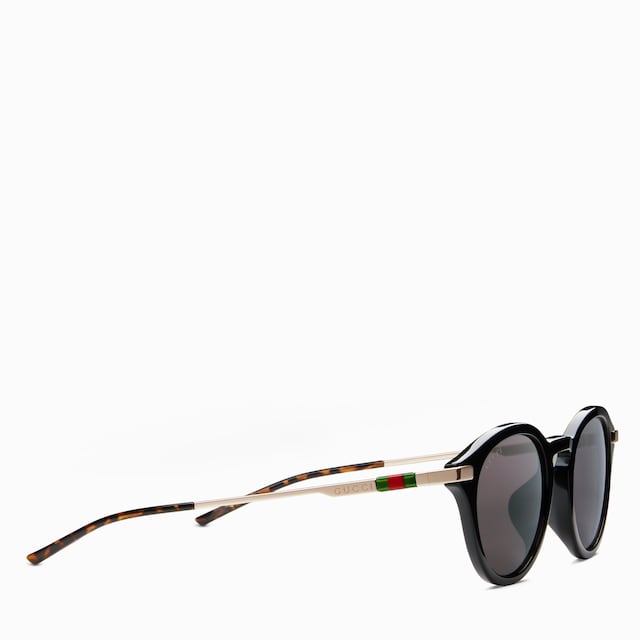 Low nose bridge fit round sunglasses