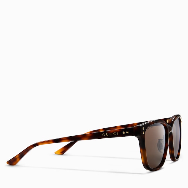 Low nose bridge fit square sunglasses