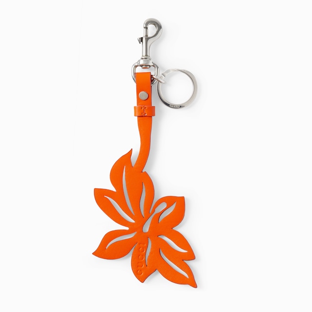 Flower keychain charm