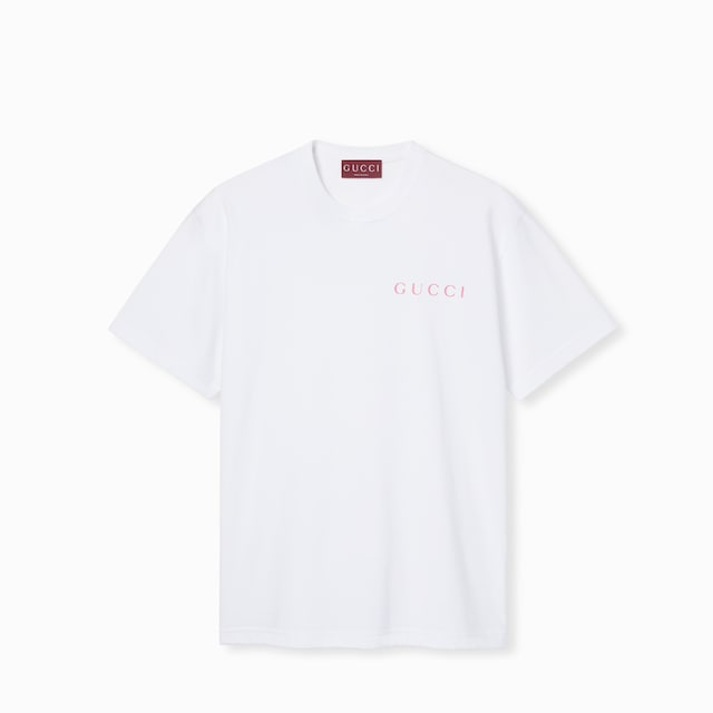 コットンジャージー プリント Tシャツ