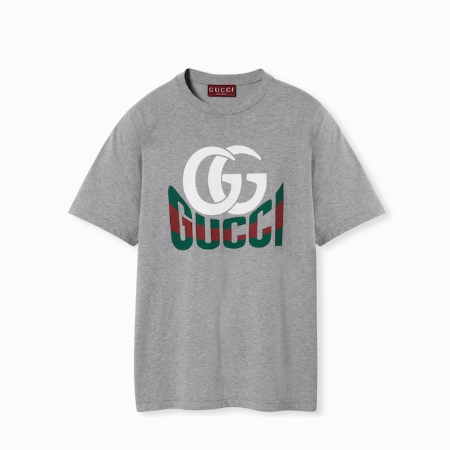 Printed cotton jersey T-shirt