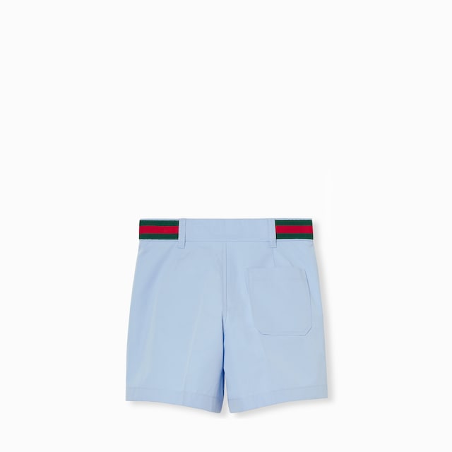 Baby cotton poplin shorts