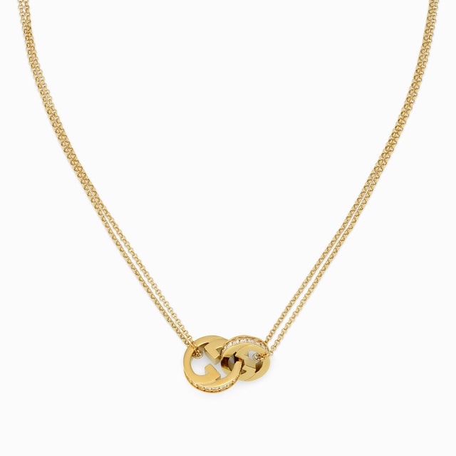 Gucci Blondie double chain necklace