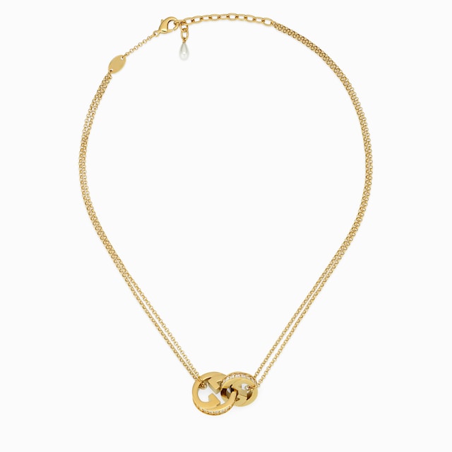 Двойное колье-цепочка Gucci Blondie
