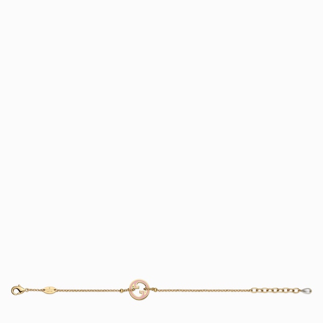 Gucci Blondie enamel charm bracelet