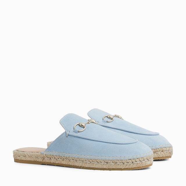 Women's espadrille mule with Horsebit