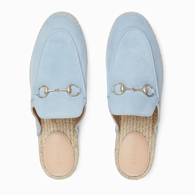 Women's espadrille mule with Horsebit