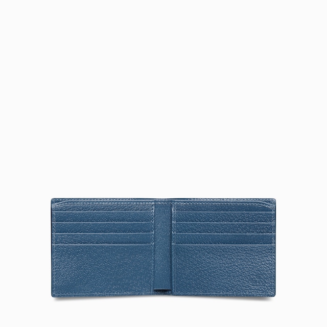 Blue interior GG bi-fold wallet