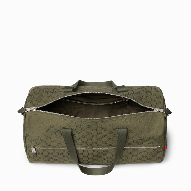 GG canvas large duffle bag 