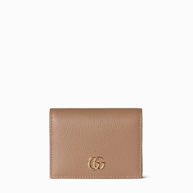 Bi-color GG Marmont small wallet