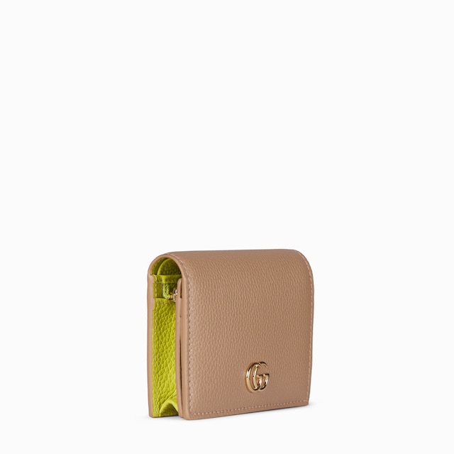 Bi-color GG Marmont small wallet