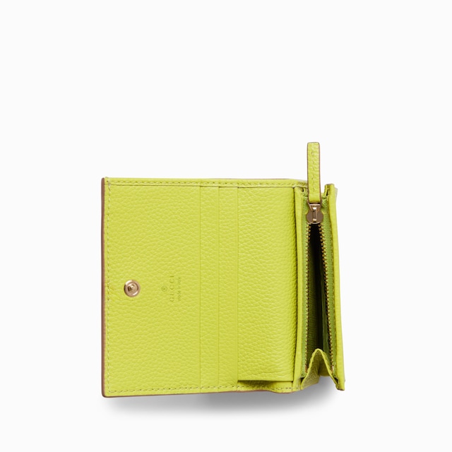 Bi-color GG Marmont small wallet