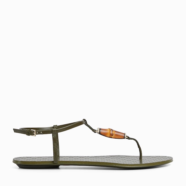 Women's thong sandal with Bamboo