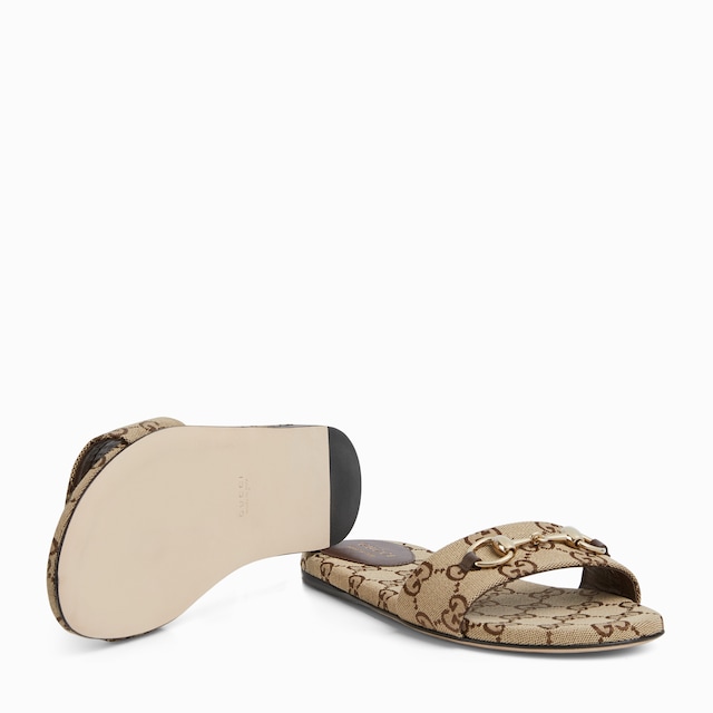 Women's slide sandal with Horsebit