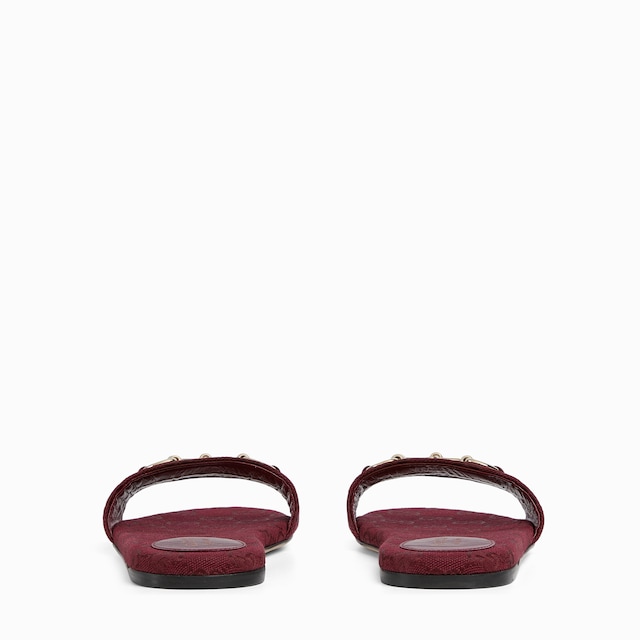 Women's slide sandal with Horsebit